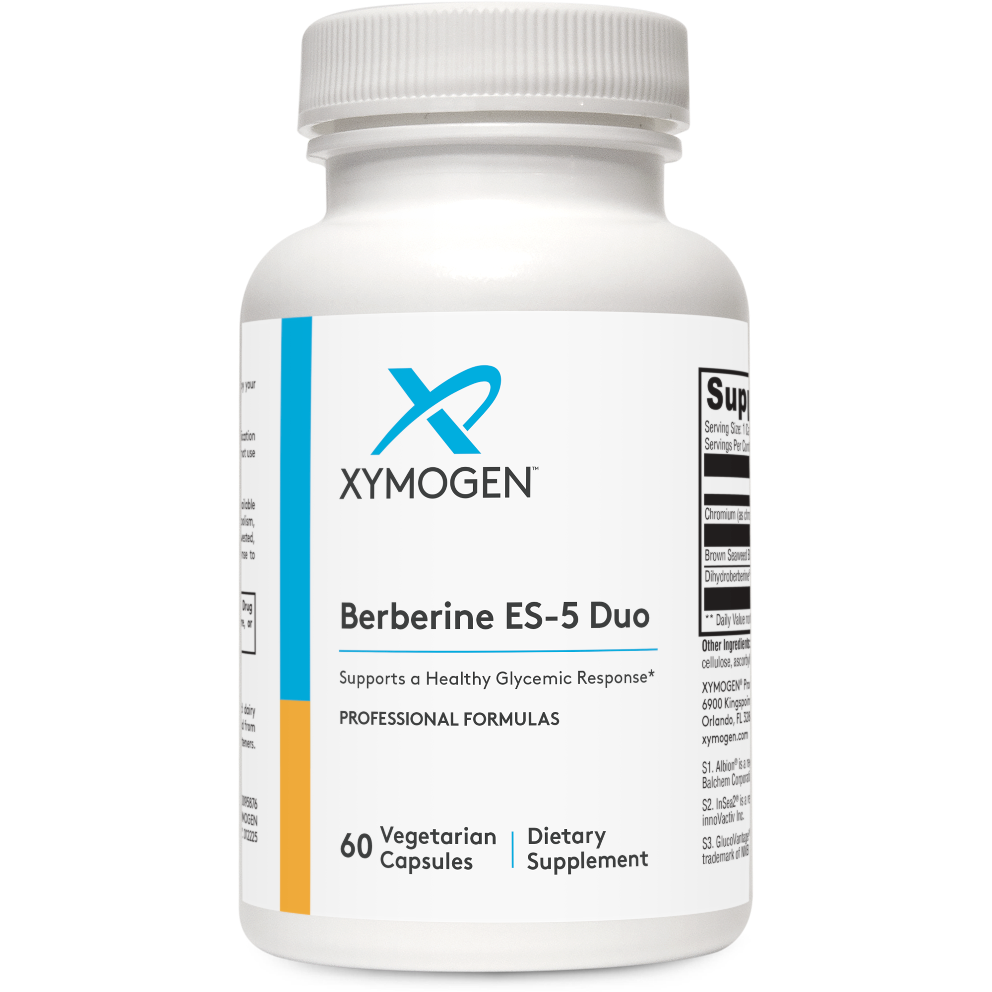 Berberine with InSea2 60 C - Polyphenols Supplement | Xymogen